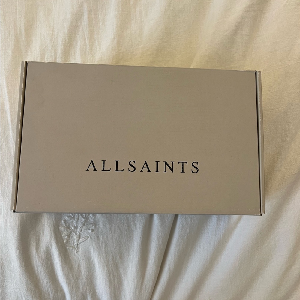 All Saints Nevis Sneakers in Khaki Green - Picture 8 of 8